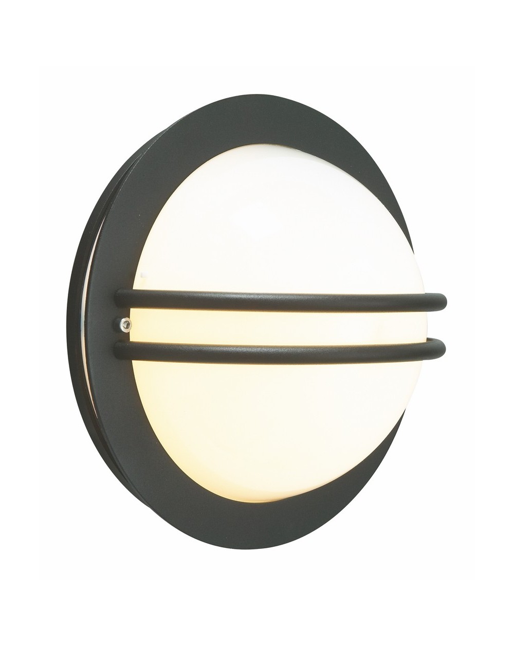 BREMEN 637 BLACK LED 8W 3000K OPAL LAMPSHADE 637BL