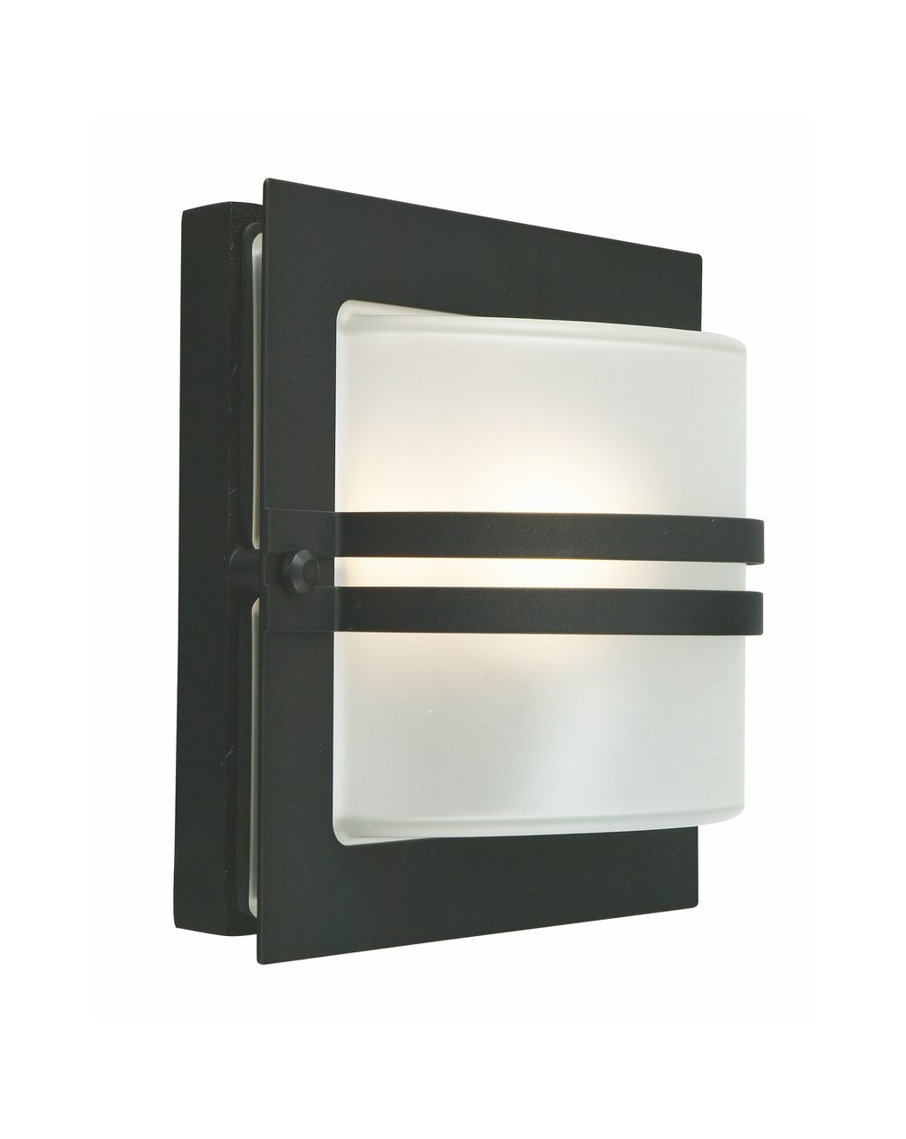 BERN 651 BLACK E27 LED 9W SATIN SHADE 651BL