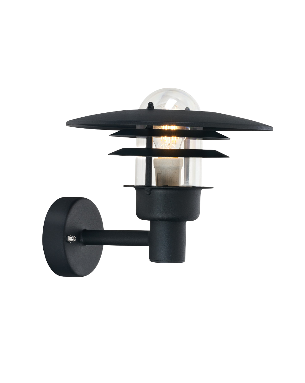 LARVIK 690 BLACK E27 LED 9W 690BL