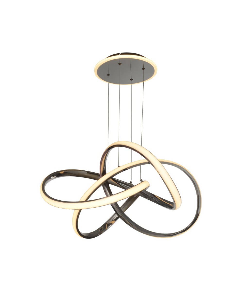 BANDOL Lampa wisząca czarny chrom 6064-105