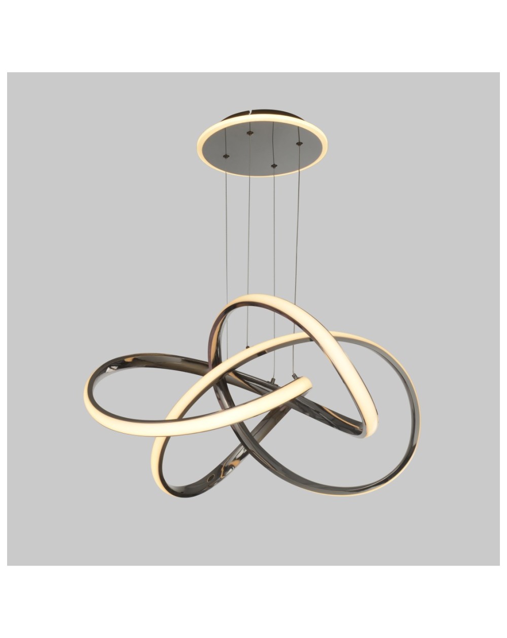 BANDOL Lampa wisząca czarny chrom 6064-105
