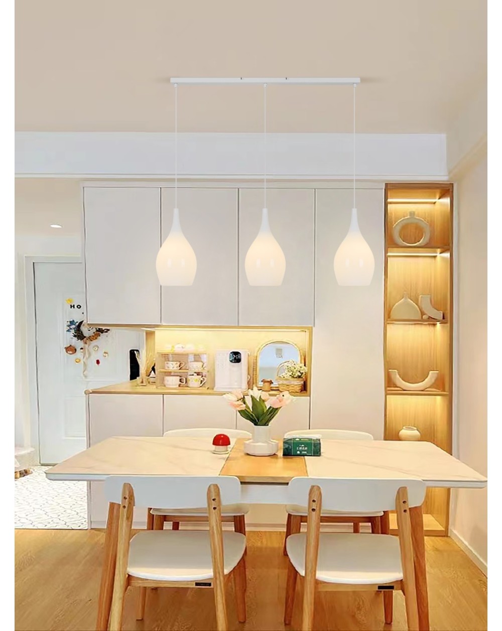 BLANCO - Lampa wisząca trójka 7031-0306