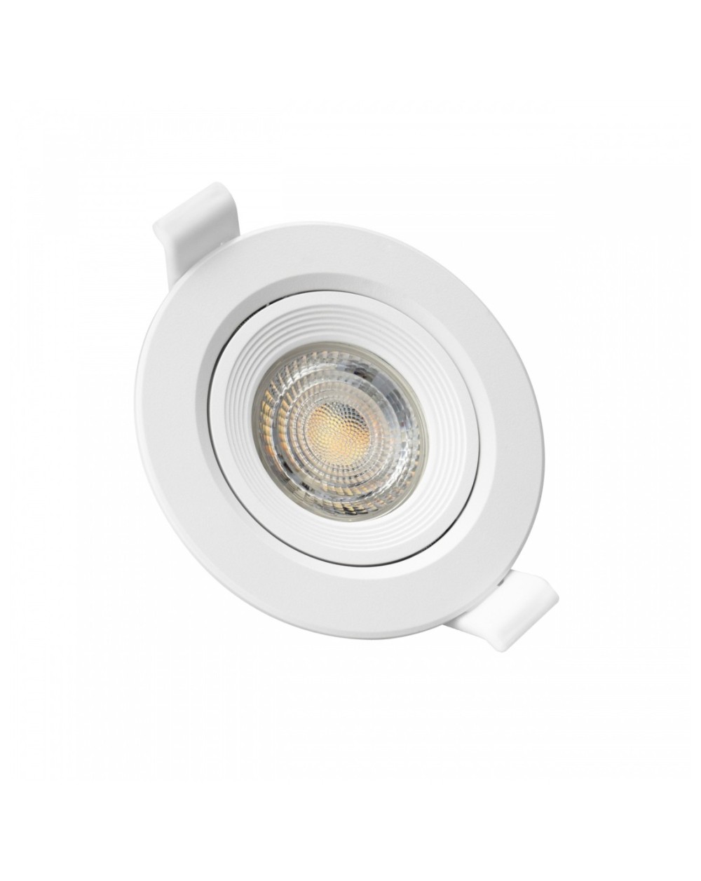 FIALE CORE FLAT GU10 OCZKO GU10 IP20 FI90X26MM BIAŁY OKRĄGŁA RUCHOMA SLIP001025