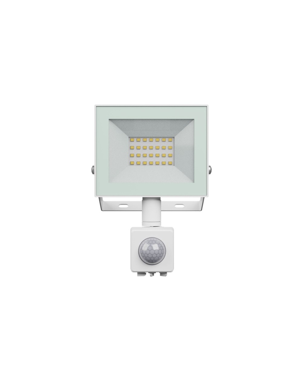 NOCTIS LUX 4 NAŚWIETLACZ 20W WW 230V IP44 116x174x53mm BIAŁY czujnik ruchu PIR SLI029075WW_CZUJNIK_PW