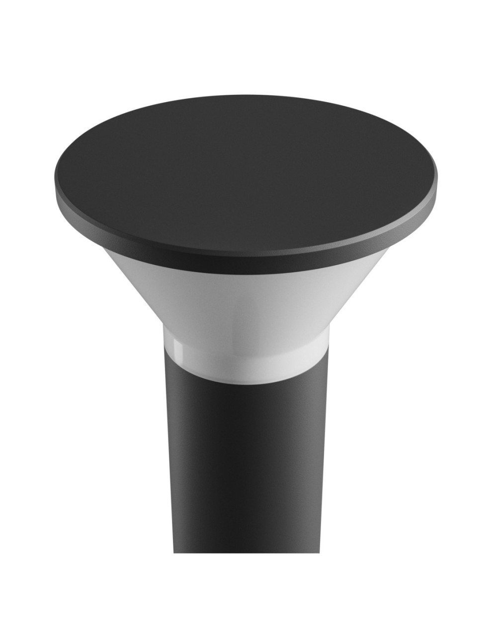 STELLA ROUND GU10 6W CCT 230V 270ST IP44 IK08 210X765MM CZARNY OKRĄGŁA SLI003055CCT_PW