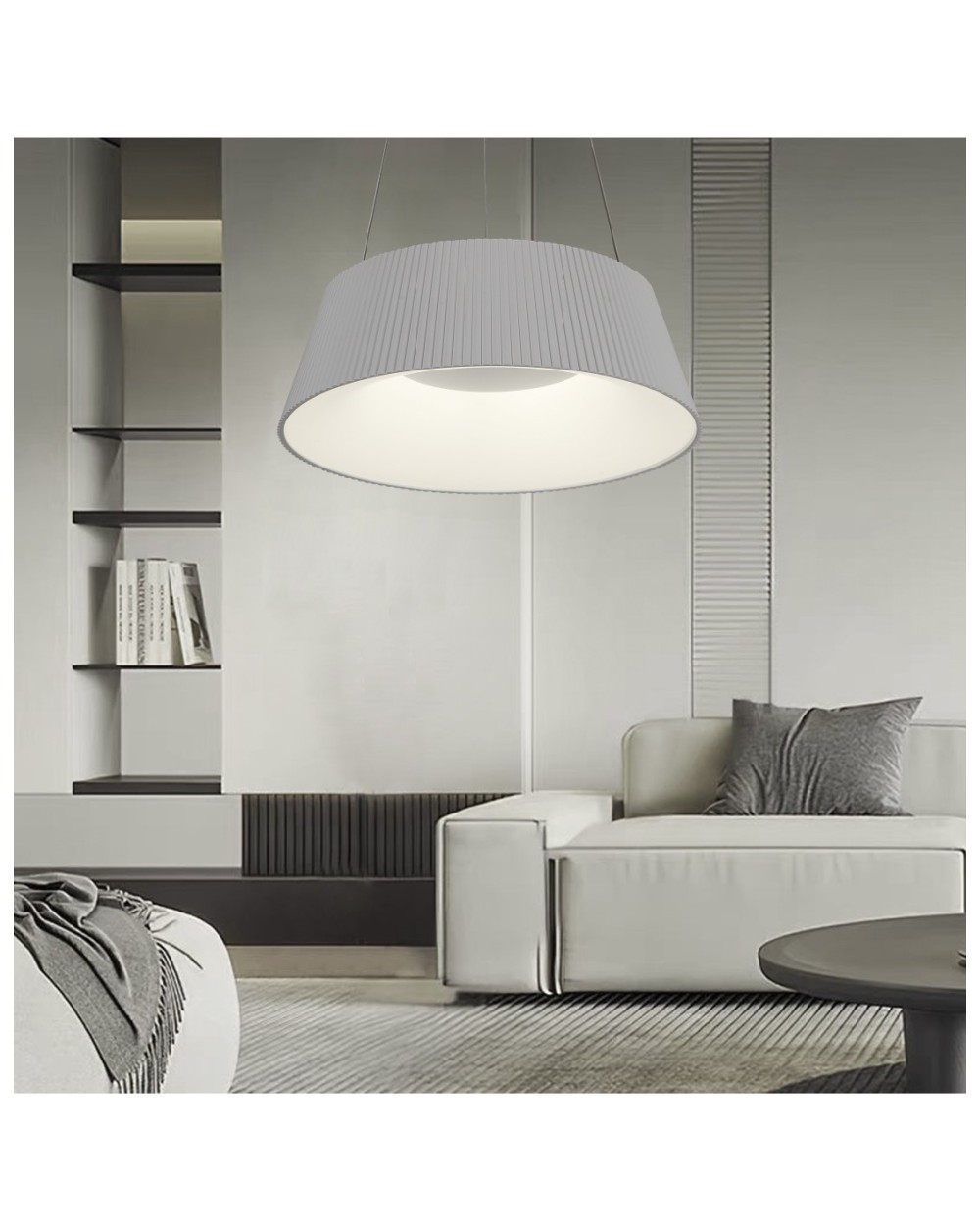 6222-0106 Lampa wiszaca SELLA Biała 6222-0106
