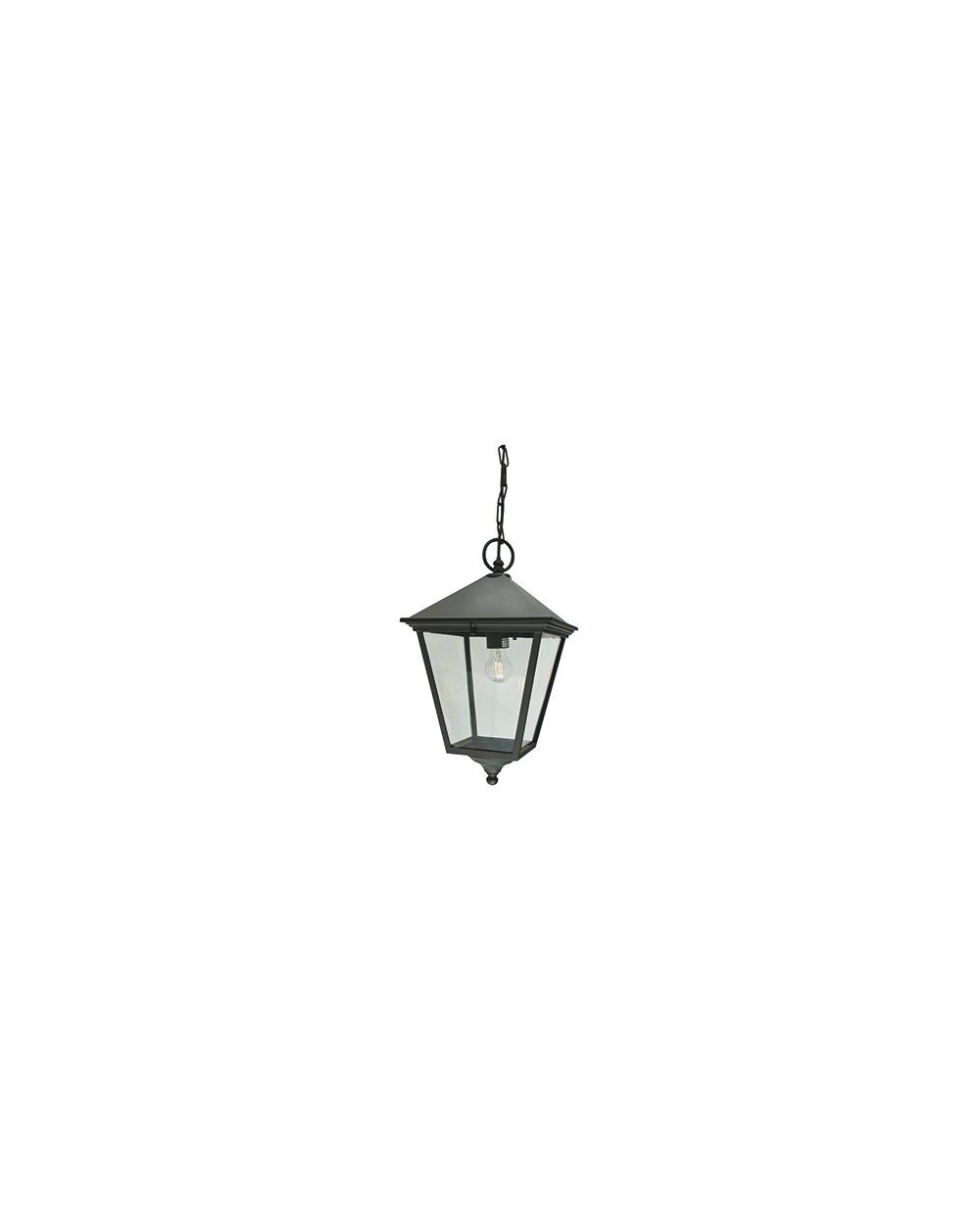 Lampa wisząca London Big - Norlys oprawa zewnętrzna klasyczna czarna lub biała