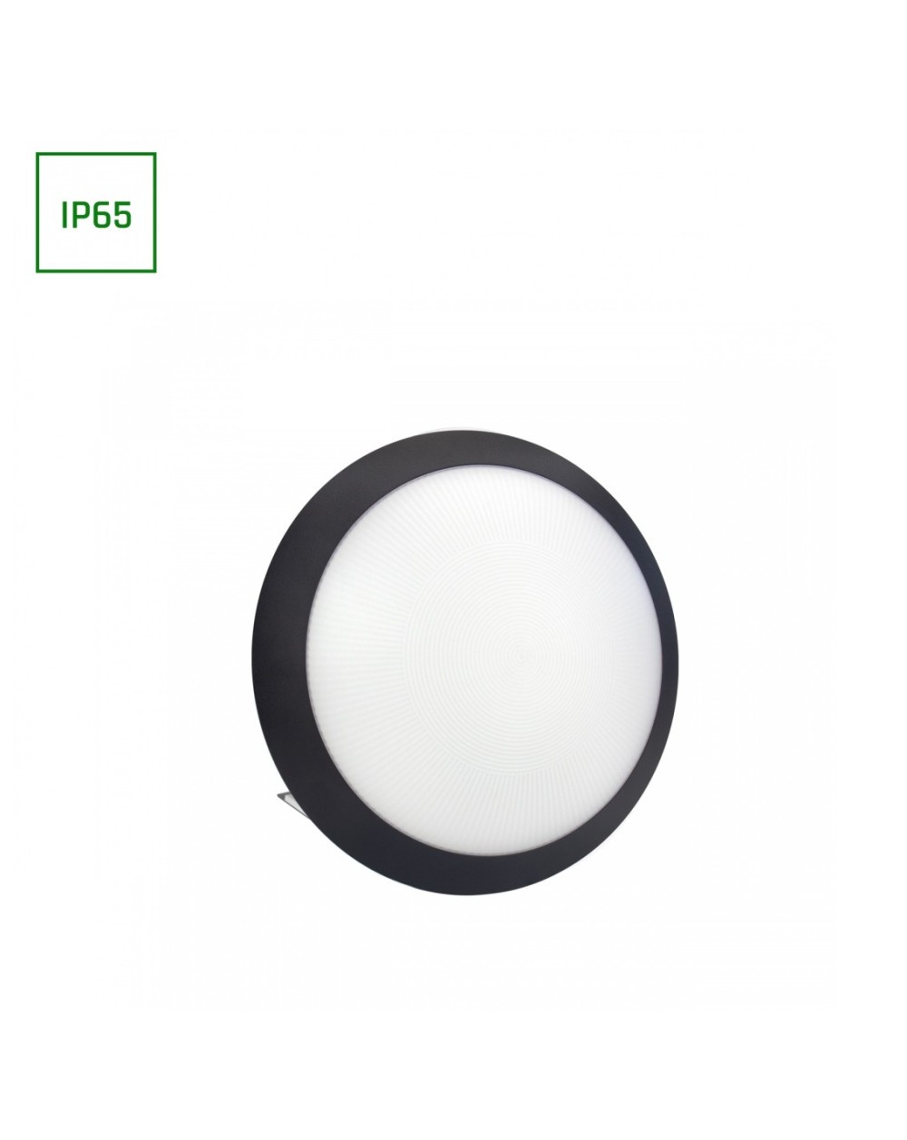 NYMPHEA OMNI BLACK SENSE E27 230V IP65 IK08 FI300X90MM CZARNY OKRĄGŁA CZUJNIK RUCHU SLIP031054