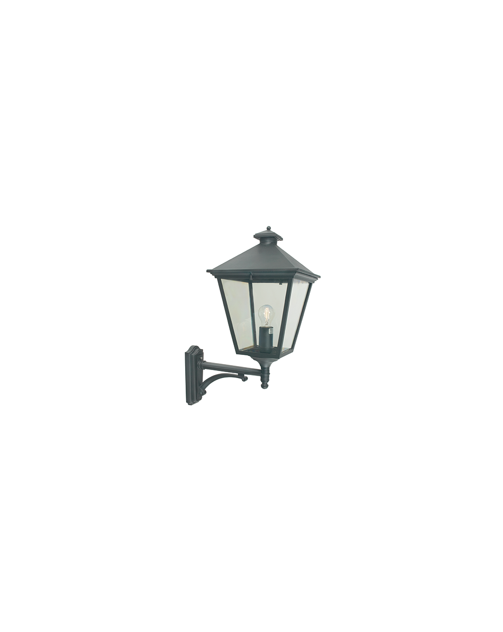 Lampa ścienna / kinkiet London Big - Norlys oprawa zewnętrzna duża czarna lub biała