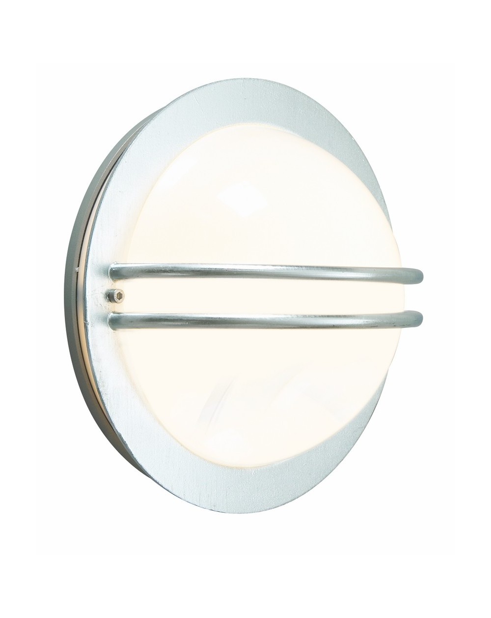 BREMEN 637 HOT-DIP GALVANIZING LED 8W 3000K OPAL LAMPSHADE 637GA