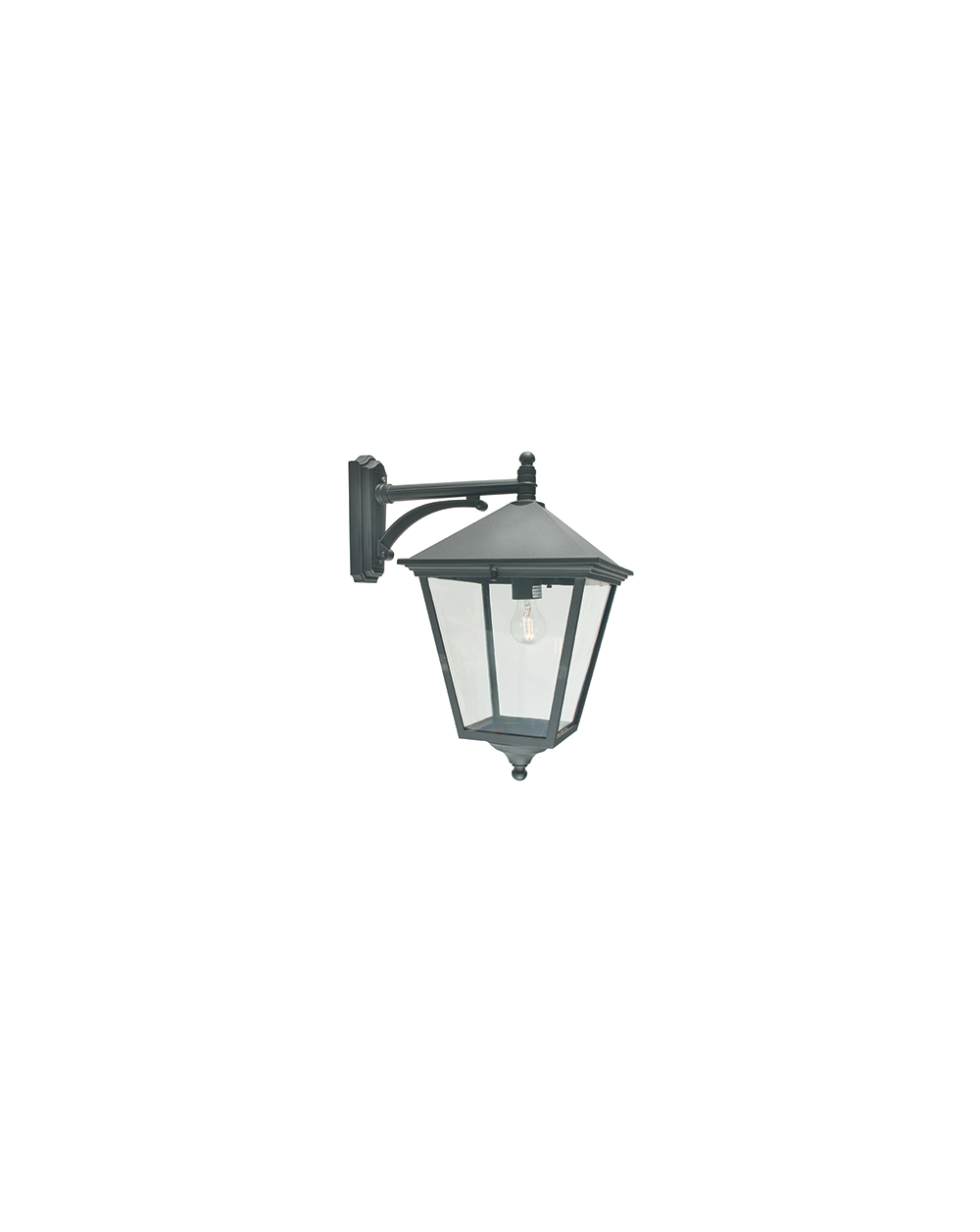 Lampa ścienna / kinkiet London Big - Norlys oprawa zewnętrzna duża czarna lub biała