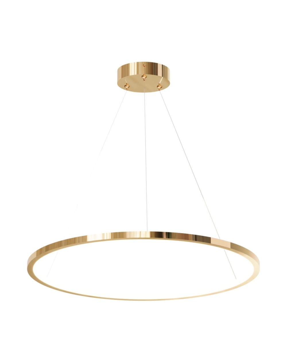 Lampa Wisząca Ringa LED złota PL0150-GD