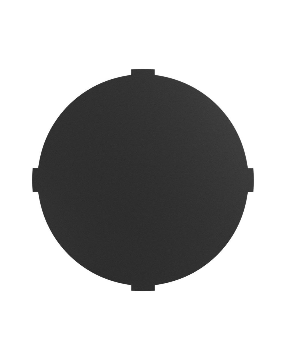 VERTO ROUND CUP 10W CCT 230V IP65 170X110MM CZARNY SLI003071CCT_PW