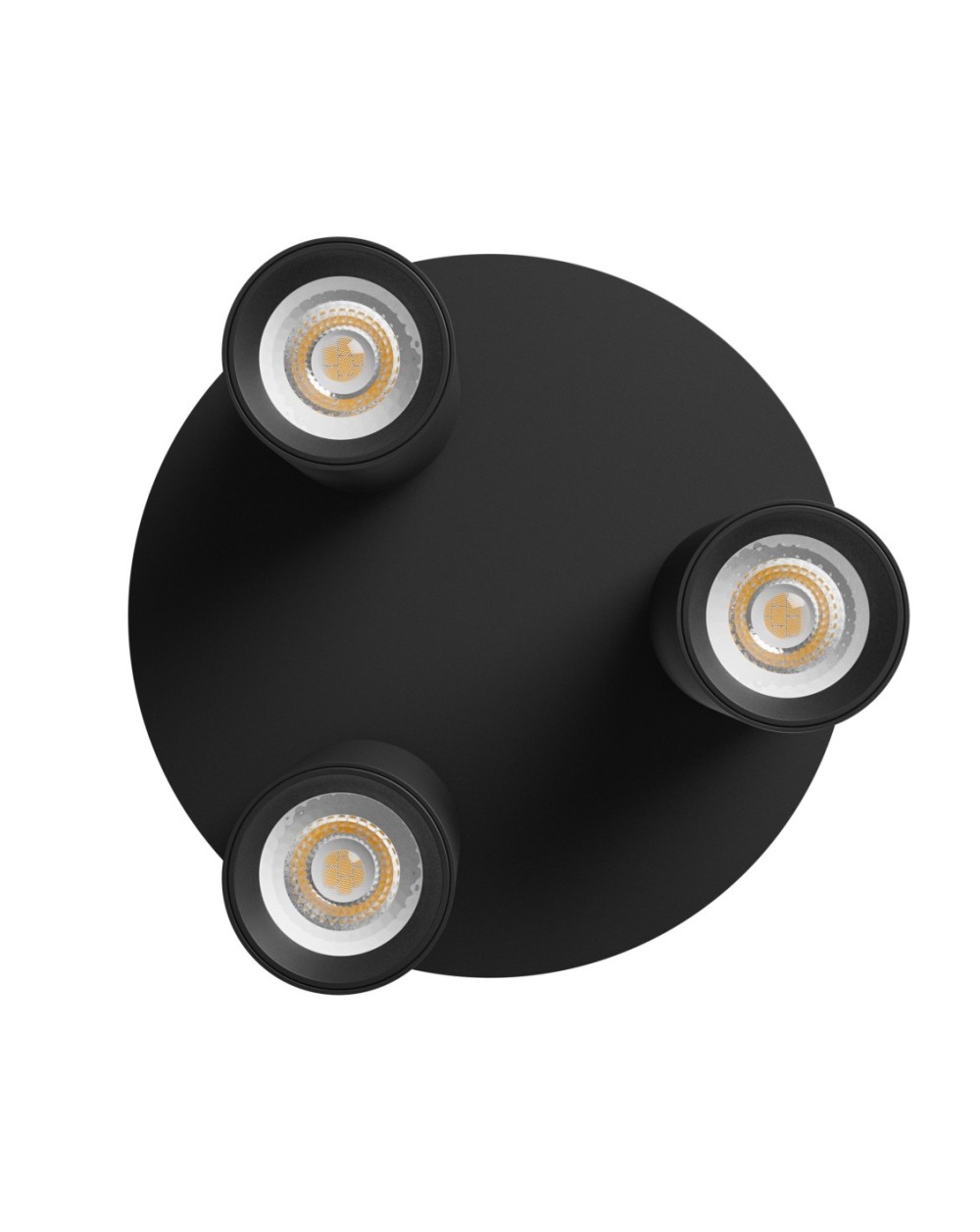 MADARA ALTRO ROUND 3xGU10 230V IP20 220X134MM CZARNY SLIP003068