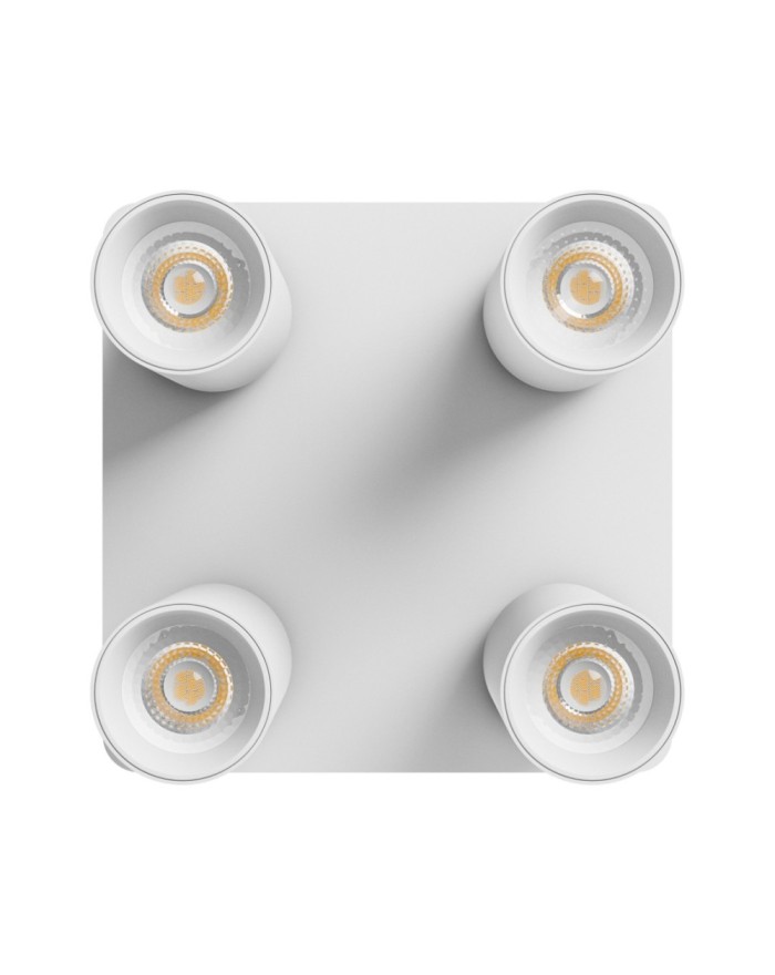 MADARA ALTRO SQUARE 4xGU10 230V IP20 220X220X134MM BIAŁY SLIP003069