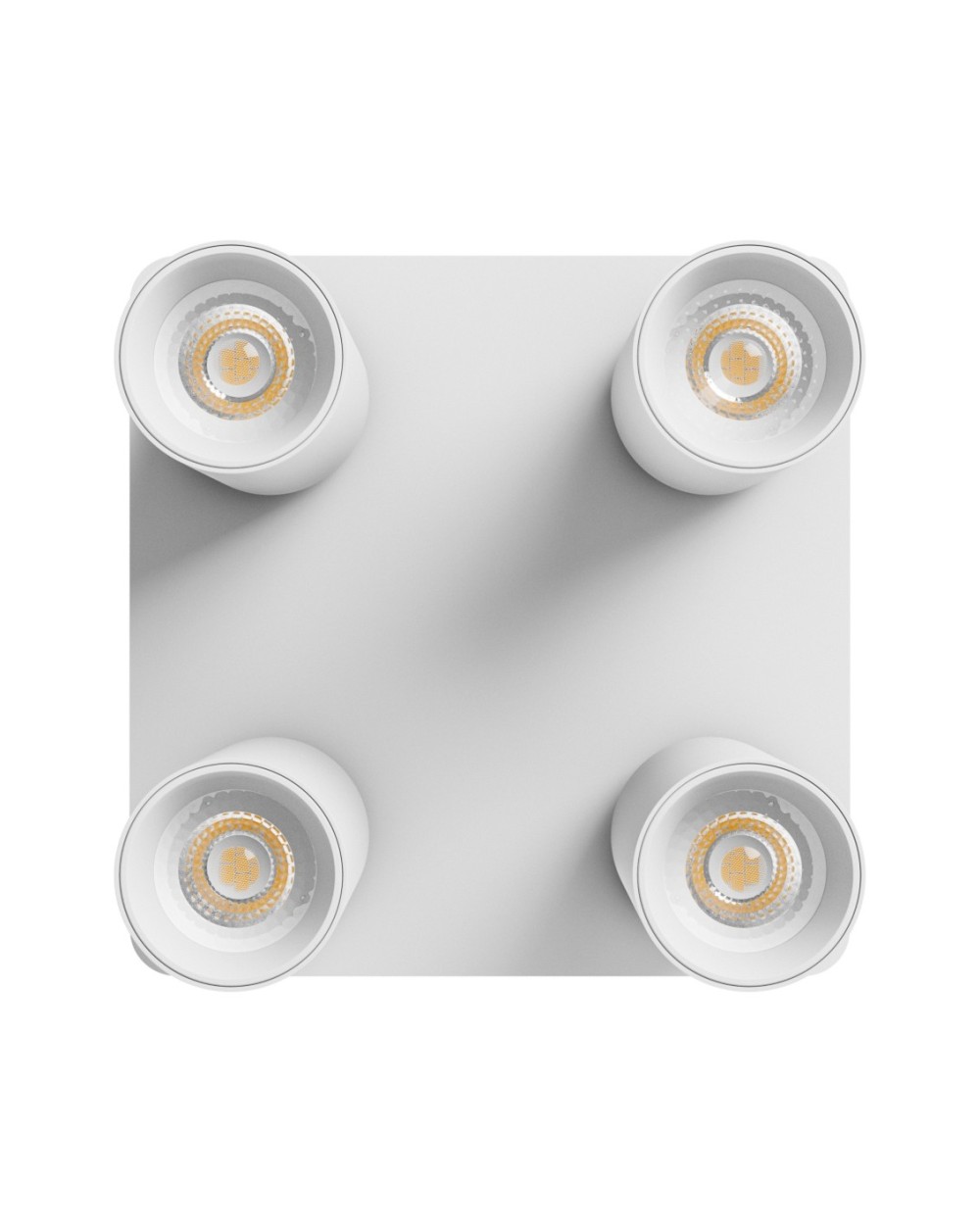 MADARA ALTRO SQUARE 4xGU10 230V IP20 220X220X134MM BIAŁY SLIP003069