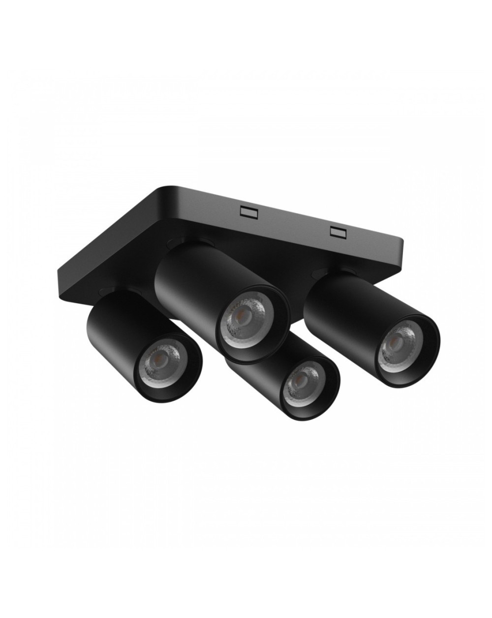 MADARA ALTRO SQUARE 4xGU10 230V IP20 220X220X134MM CZARNY SLIP003070