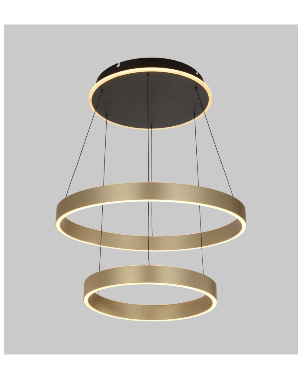 6072-304 Lampa wisząca podwójna Marling złota 6072-304