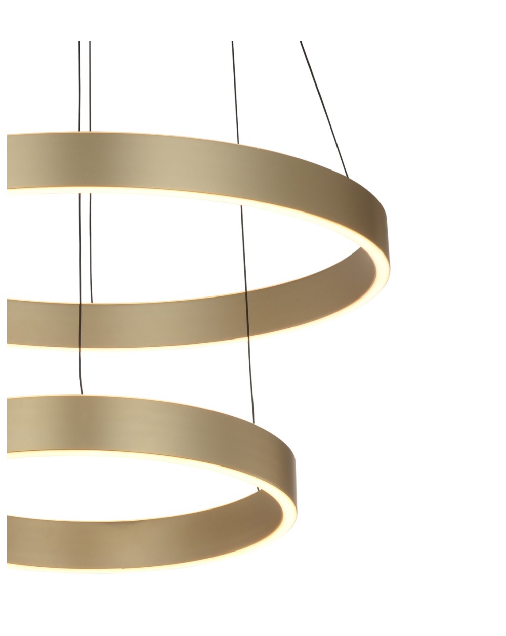 6072-304 Lampa wisząca podwójna Marling złota 6072-304