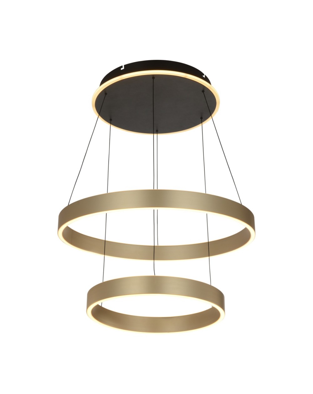 6072-304 Lampa wisząca podwójna Marling złota 6072-304