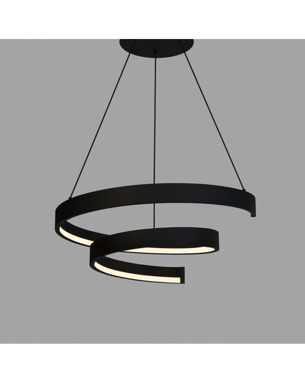 6032-0110 Lampa wisząca LED TOPPO czarna 6032-0110