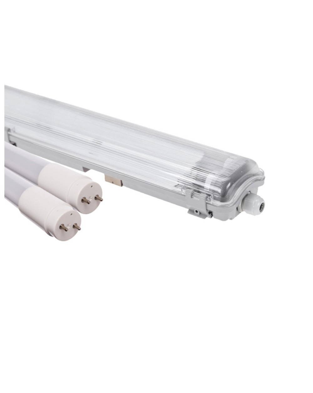 PAKIET 12szt LIMEA LED TUBE SLIM HERMETYK G13 2x120 250V IP65 + 25szt LED TUBE WOJ+22950NW SLI028015_S_PAK_NANO