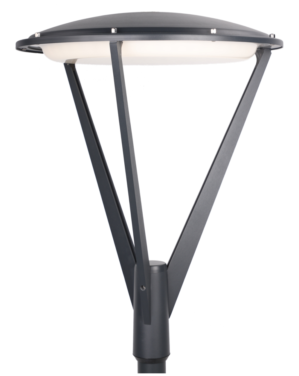 HAMMERFEST 6141 GRAPHITE LED 32W 3000K OPAL LAMPSHADE 6141GR