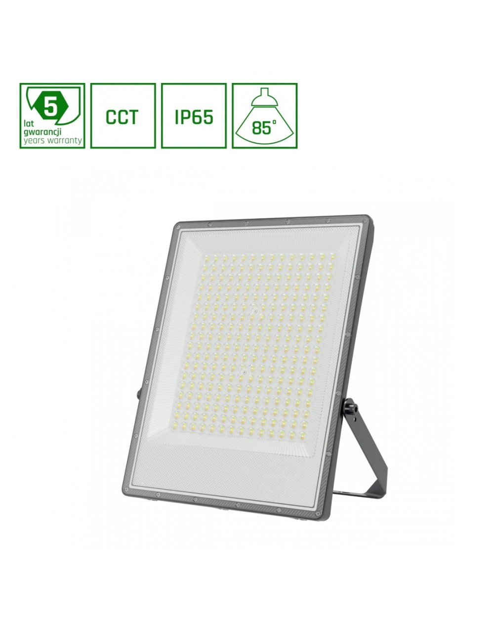 NOCTIS MAX CCT NAŚWIETLACZ 200W CCT 230V IP65 425x305x27mm SZARY 5 LAT GWARANCJI SLI029087CCT_PW