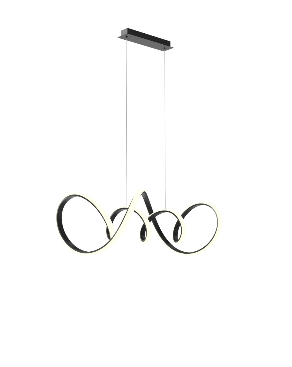 7095-0110 Lampa wisząca Toronto czarna 7095-0110