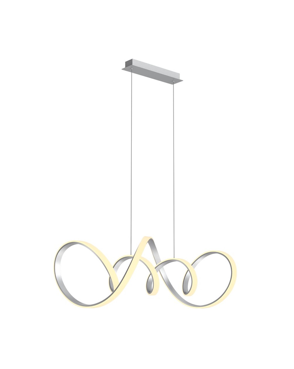 7095-0163 Lampa wisząca Toronto srebrna 7095-0163