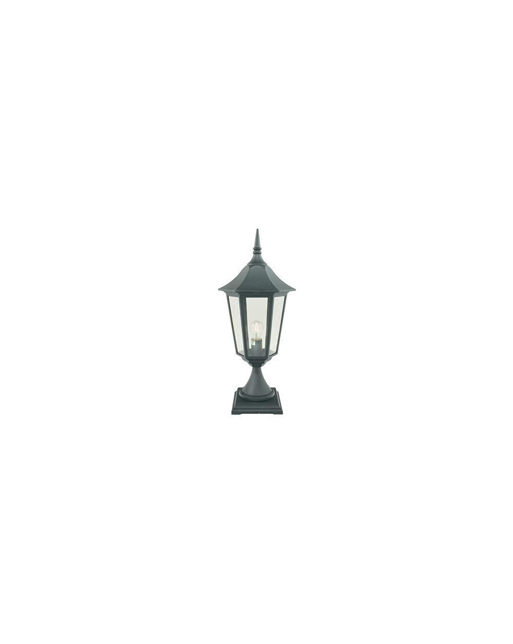 Lampa stojąca Modena Big - Norlys zewnętrzna oprawa ogrodowa do oświetlania tarasów ogrodów czarna lub biała