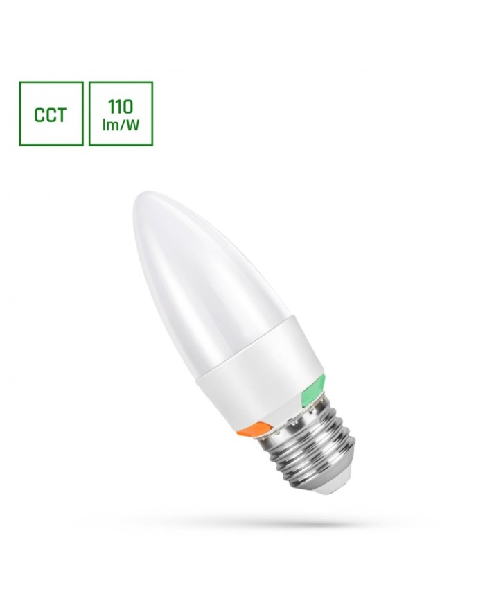LED ŚWIECOWA E-27 230V...