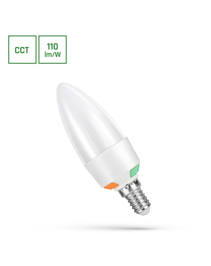 LED ŚWIECOWA E-14 230V...