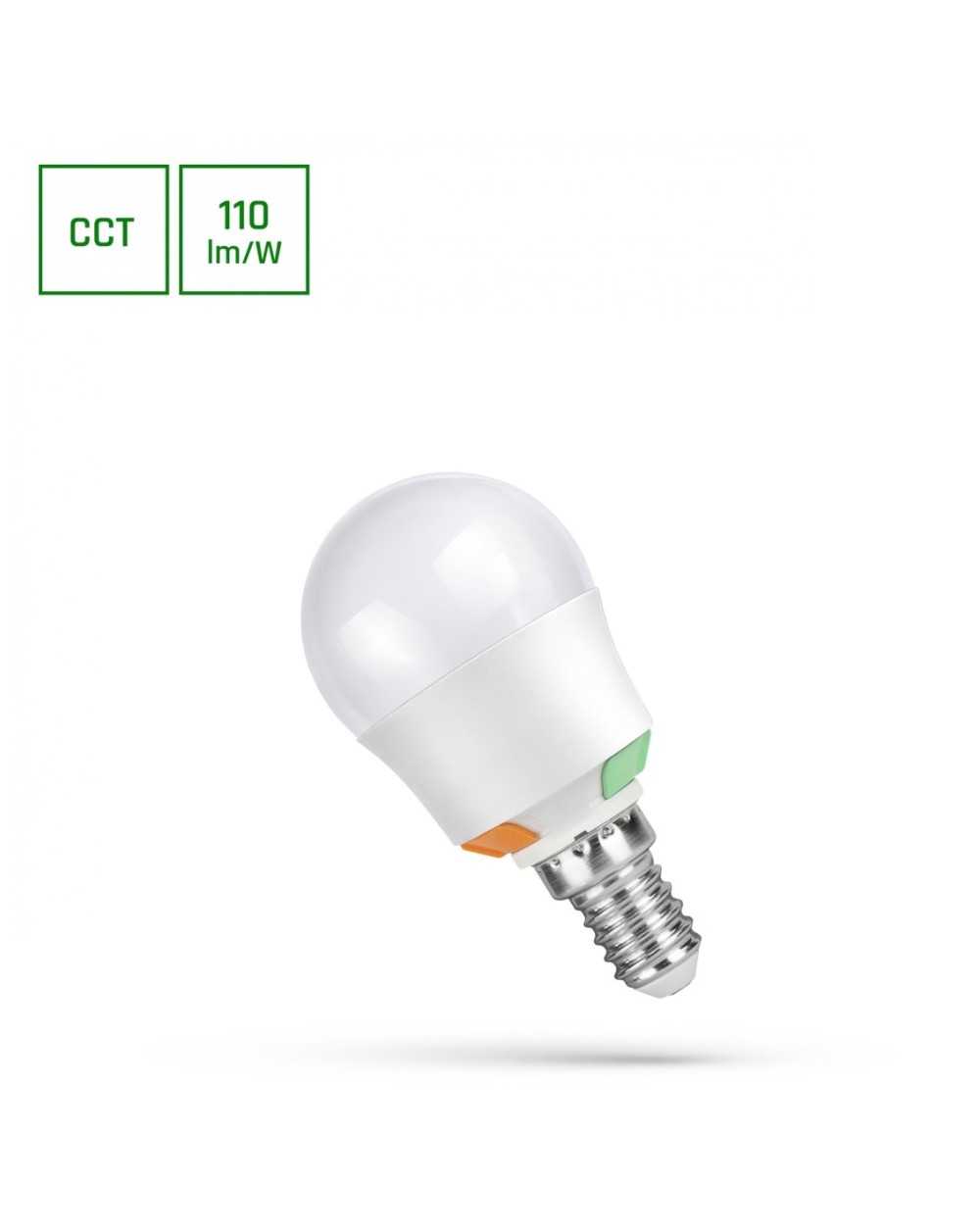 LED KULKA E-14 230V 2W/4W/6W CCT SPECTRUM WOJ+17012