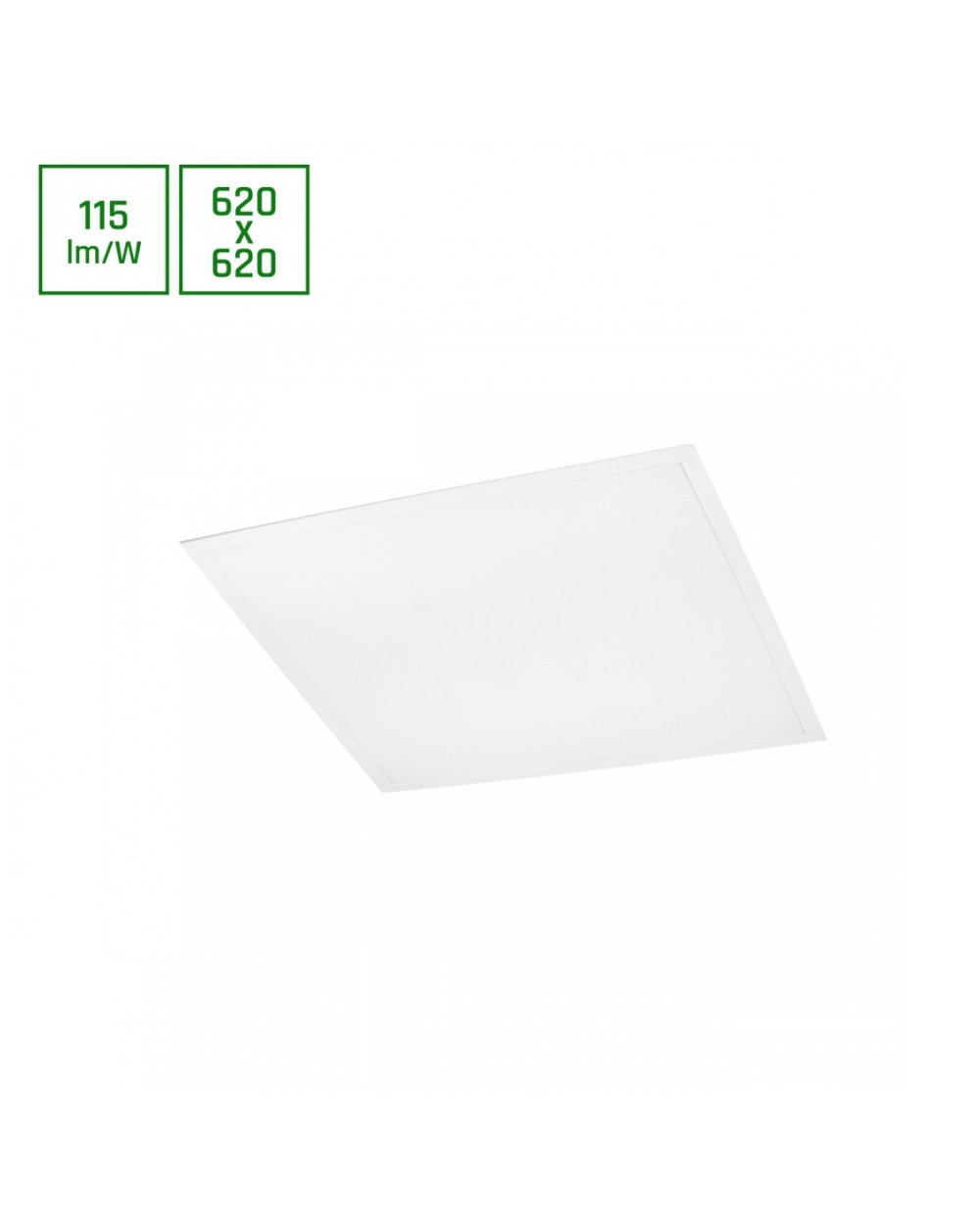 ALGINE PANEL BACKLIGHT 40W WW 230V 120st IP20 620x620x28 BIAŁY SLI035061WW_PW