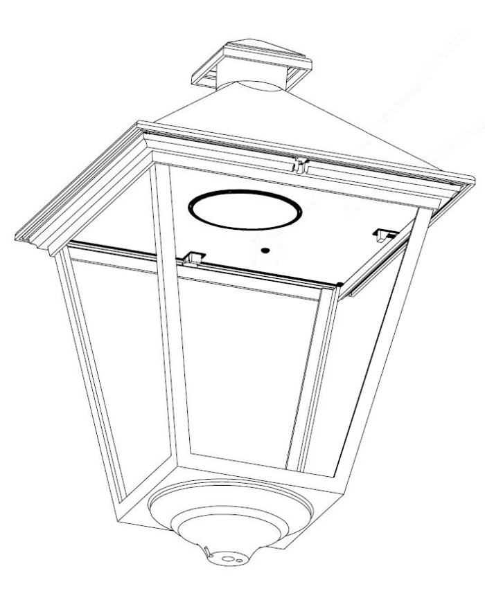 LONDON 4114 BLACK LED 13,5W...