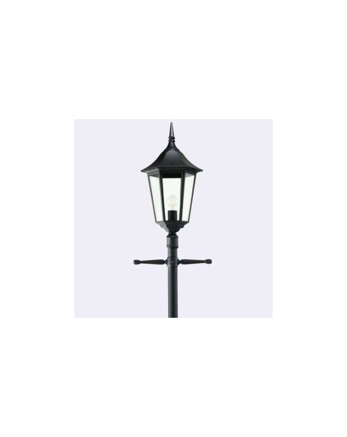 Latarnia pojedyncza Modena Big - Norlys zewnętrzna lampa ogrodowa oprawa uliczna parkowa czarna lub biała