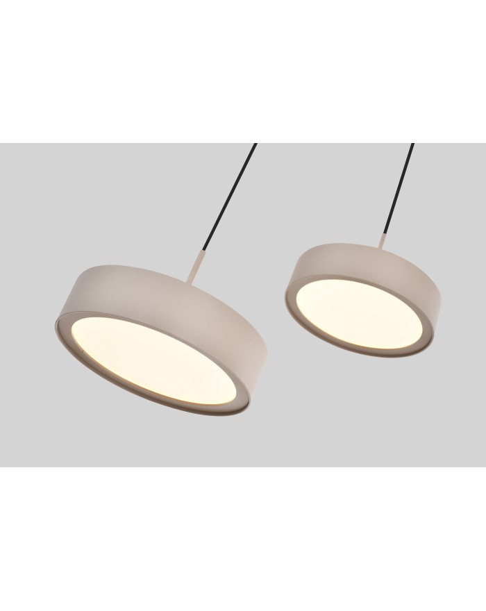 5062-313 Lampa wisząca trójka okrągła Valensole kaszmirowa 