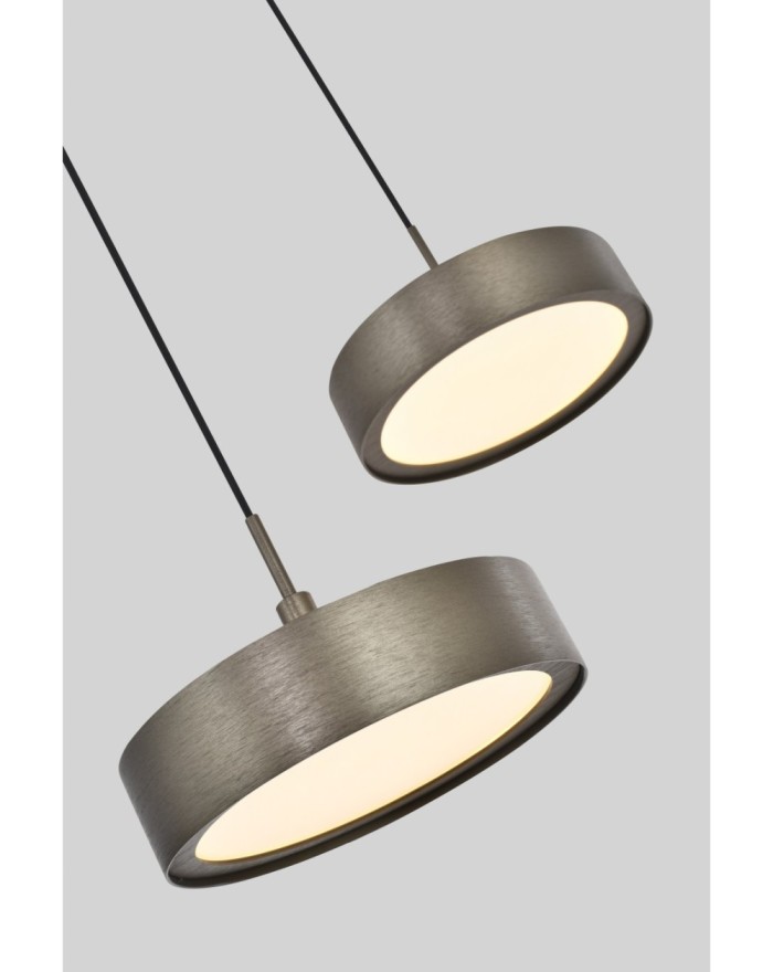 5062-321 Lampa wisząca trójka okrągła Valensole brąz 