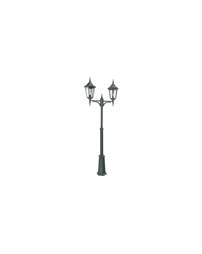 Latarnia podwójna Modena Big - Norlys zewnętrzna lampa ogrodowa oprawa uliczna parkowa czarna lub biała