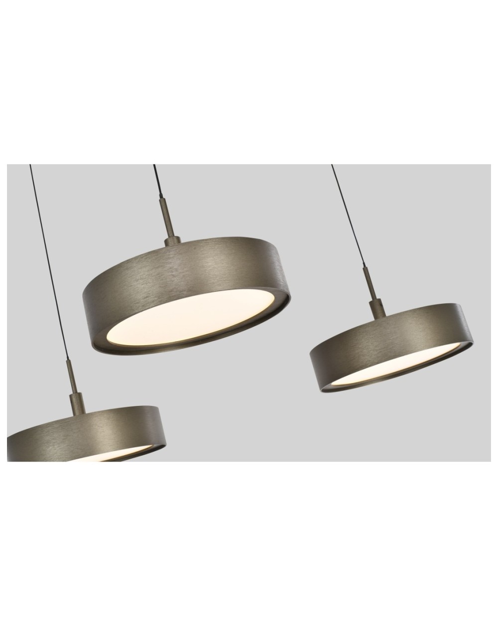 7062-621 Lampa wisząca szóstka owalna Valensole brąz 