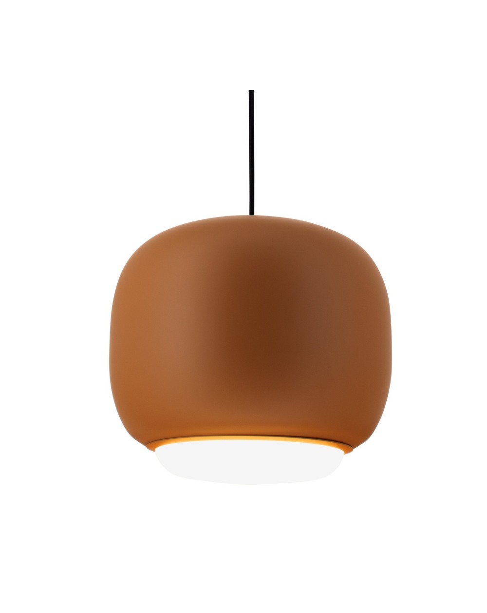 6026-118 Lampa wisząca jedynka Positano brązowa 