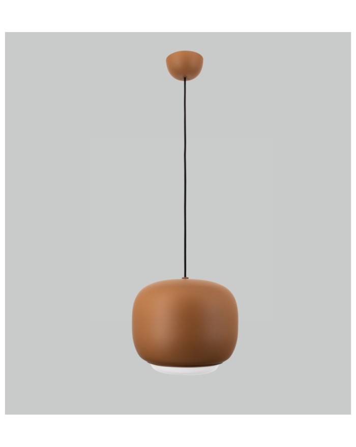 6026-118 Lampa wisząca jedynka Positano brązowa 