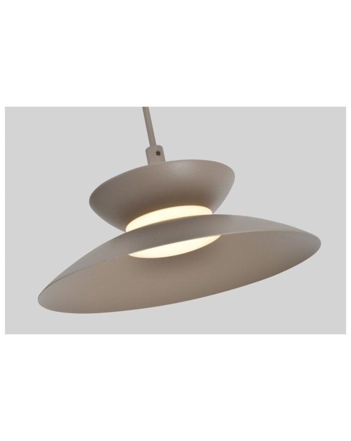 7060-313 Lampa wisząca trójka prosta Gubbio kaszmirowa 