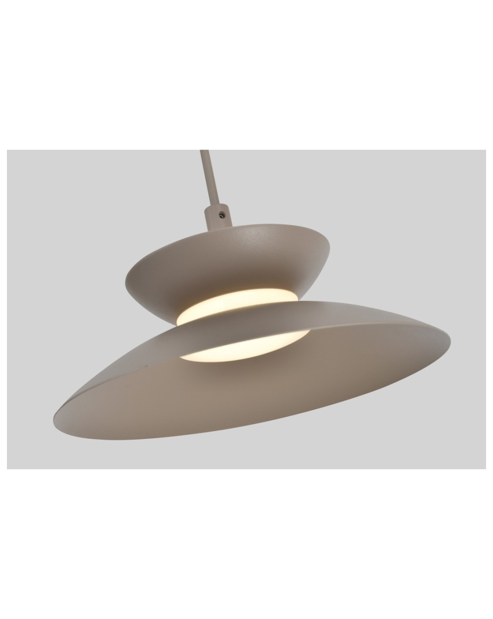 7060-313 Lampa wisząca trójka prosta Gubbio kaszmirowa 