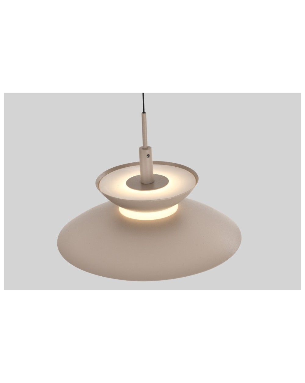 7060-413 Lampa wisząca czwórka prosta Gubbio kaszmirowa 