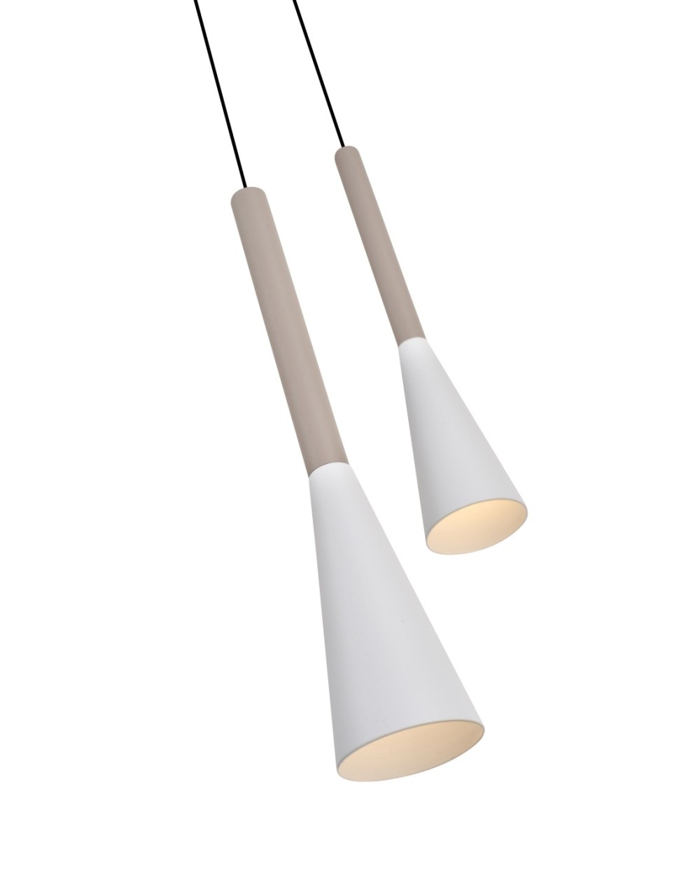 7050-524 Lampa wisząca piątka prosta Trompto kaszmirowa 