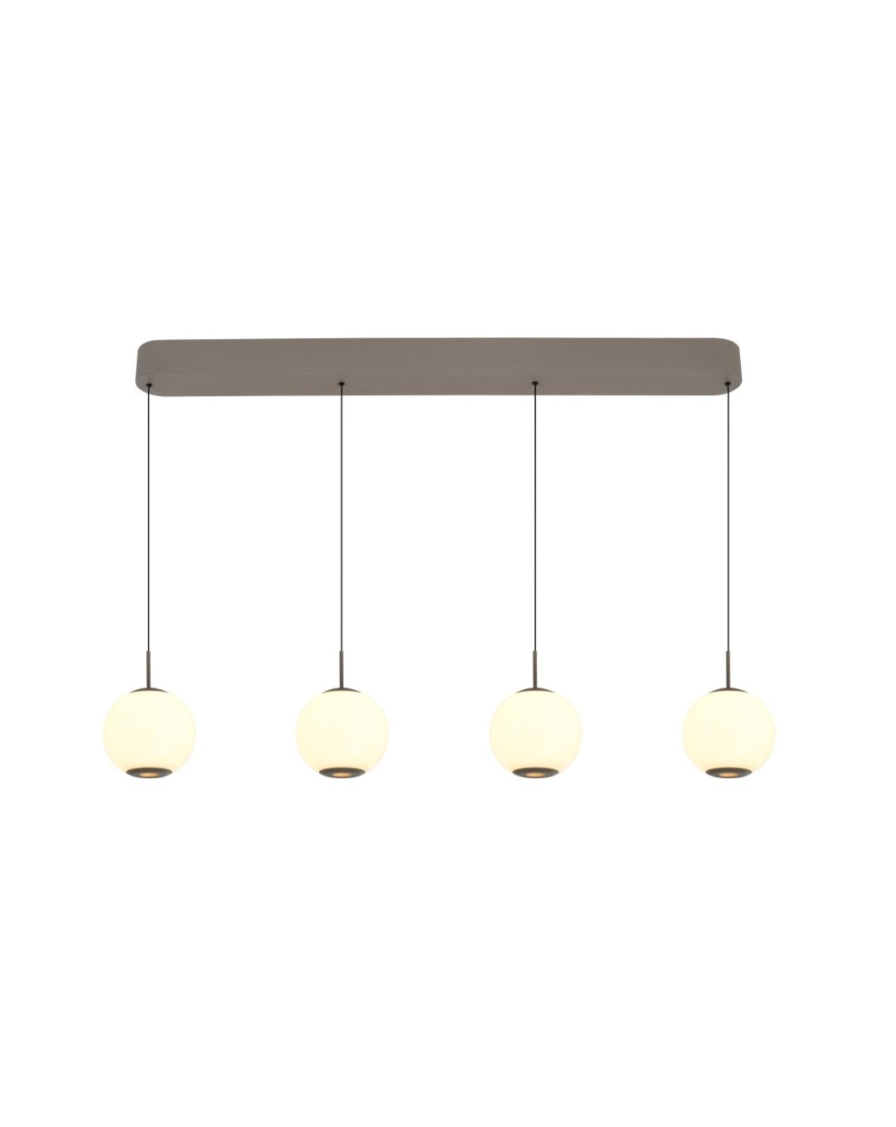 7051-413 Lampa wisząca czwórka prosta LED Luberon kaszmirowa 7051-413