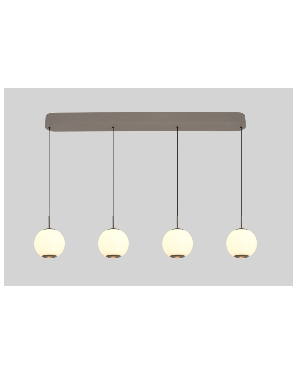 7051-413 Lampa wisząca czwórka prosta LED Luberon kaszmirowa 7051-413