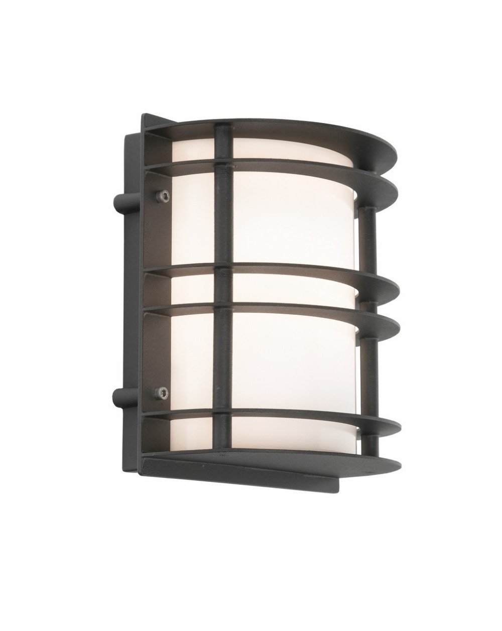 STOCKHOLM 1600 BLACK LED 8W 3000K OPAL LAMPSHADE 1600BL